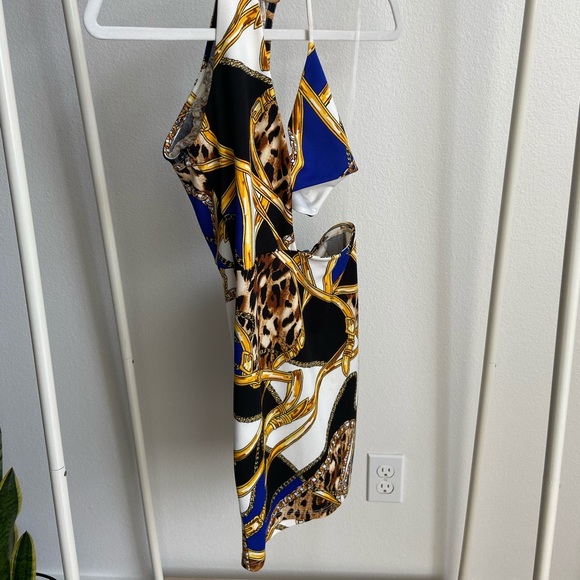 Fashion Nova | Dresses | Versace Style Cutout Dress | Poshmark